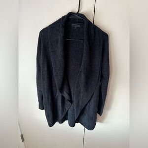 Barefoot Dreams CozyChic Lite Charcoal Cardigan